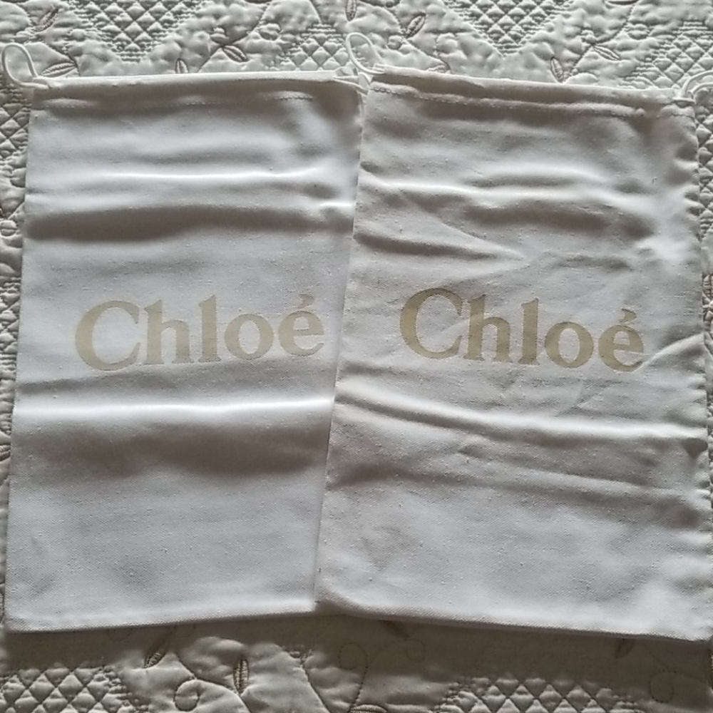 CHLOE Set of 2 Shoe Bags